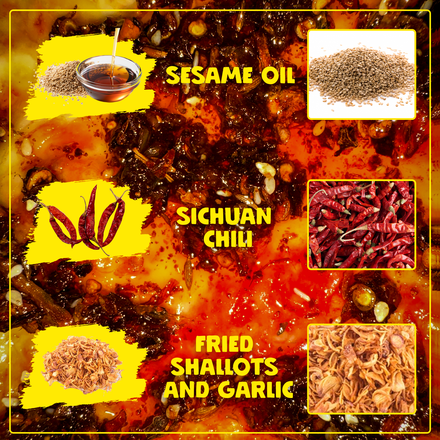 JinoSan! Hot Garlic Chilli Crisp