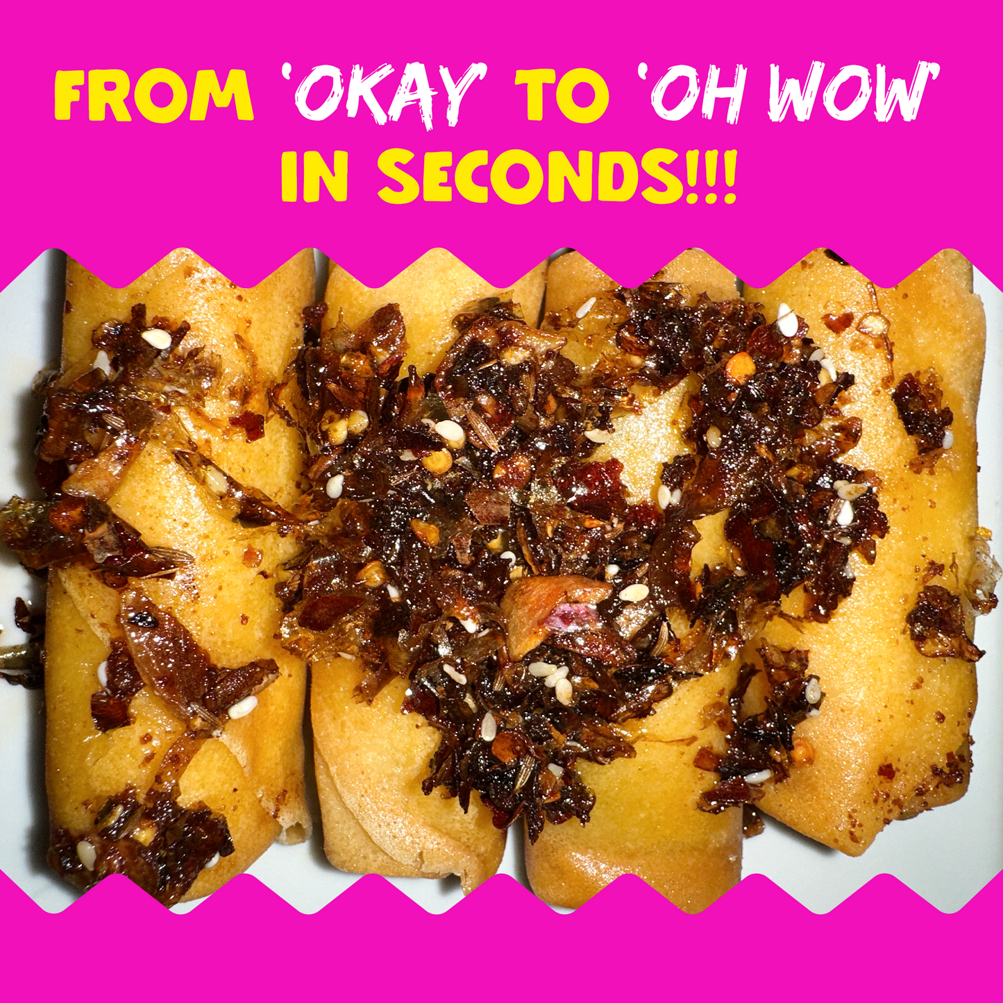 JinoSan! Hot Garlic Chilli Crisp